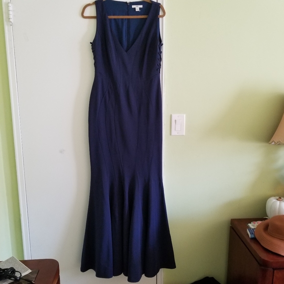 Zac Zac Posen Women's Ronnie Mermaid Gown Size 12 - Picture 5 of 14